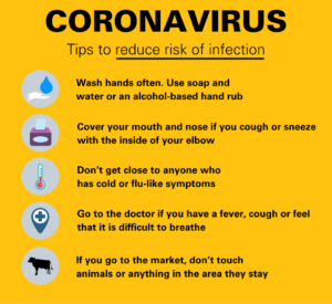 Read more about the article COVID-19 – Tips to reduce risk of infection
