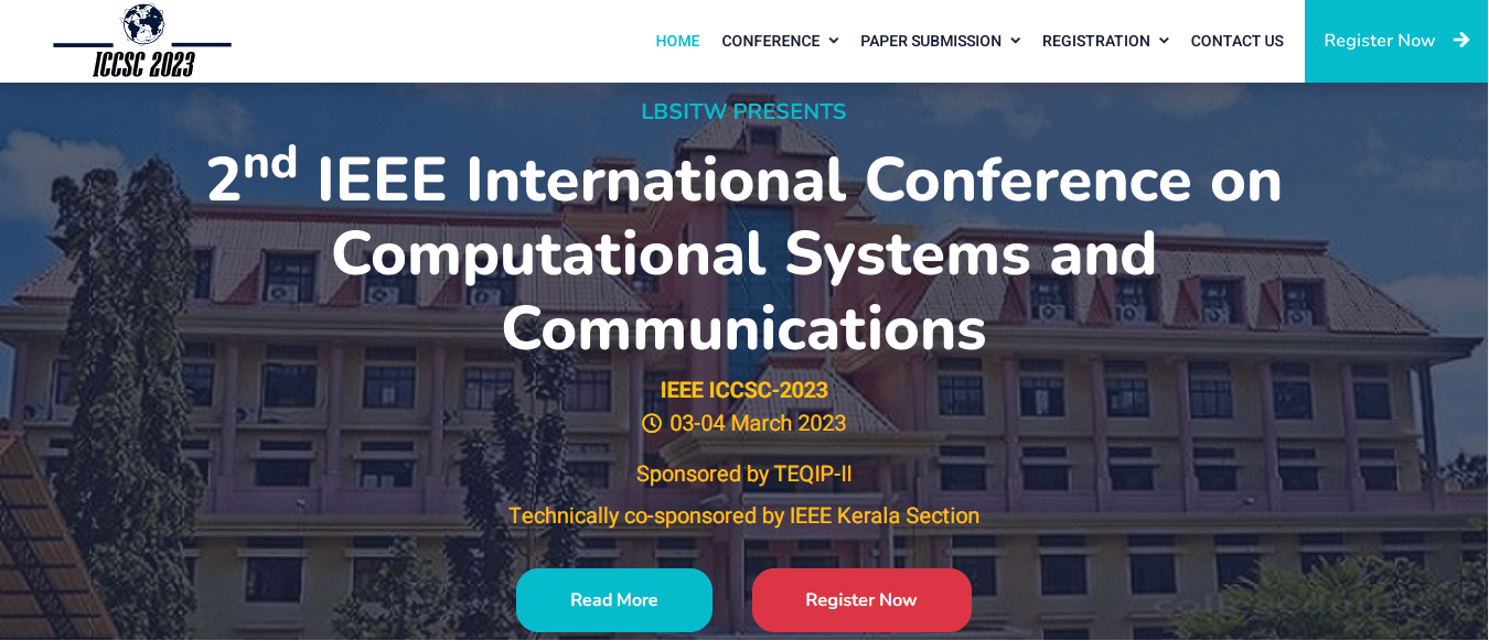 You are currently viewing 2nd IEEE ICCSC 2023