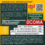 DCOMA – Diploma in Computerised Office Management & Administration